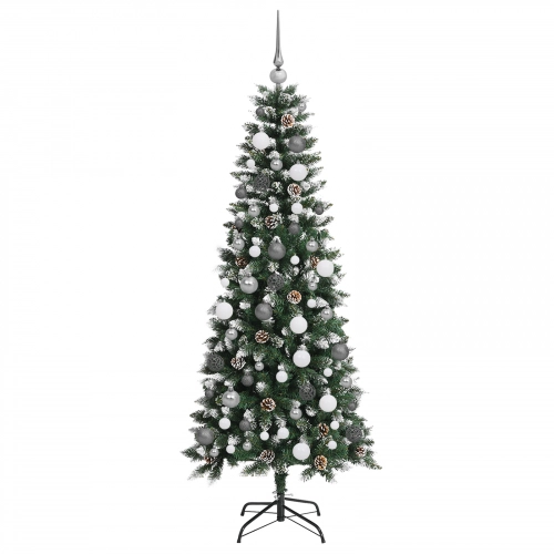 Ziemassvētku Eglīte Zaļa 180 Cm Pvc Vidaxl