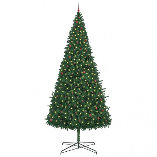 Ziemassvētku Eglīte Zaļa 400 Cm Pvc Vidaxl