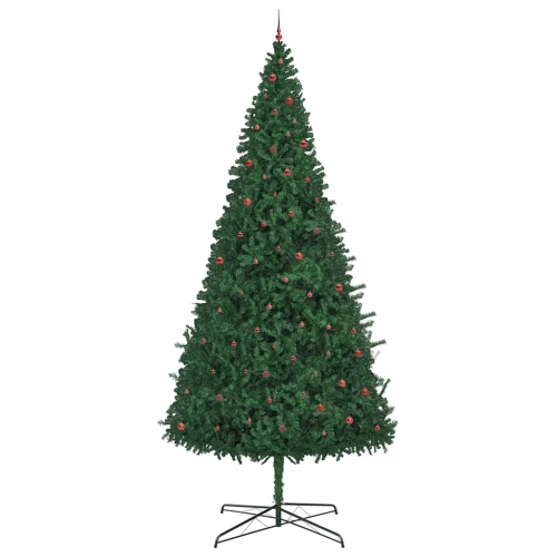 Ziemassvētku Eglīte Zaļa 400 Cm Pvc Vidaxl
