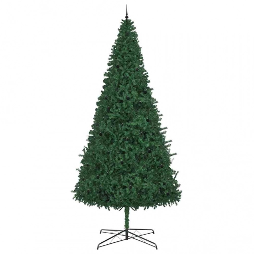 Ziemassvētku Eglīte Zaļa 400 Cm Pvc Vidaxl