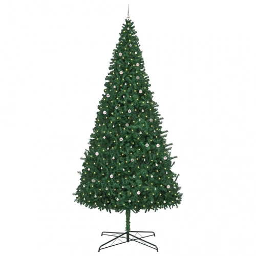Ziemassvētku Eglīte Zaļa 400 Cm Pvc Vidaxl