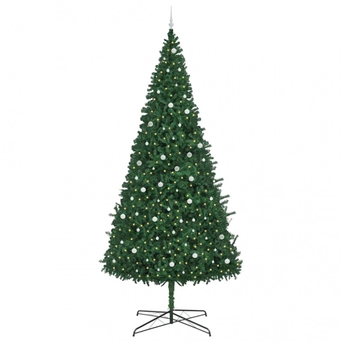 Ziemassvētku Eglīte Zaļa 400 Cm Pvc Vidaxl