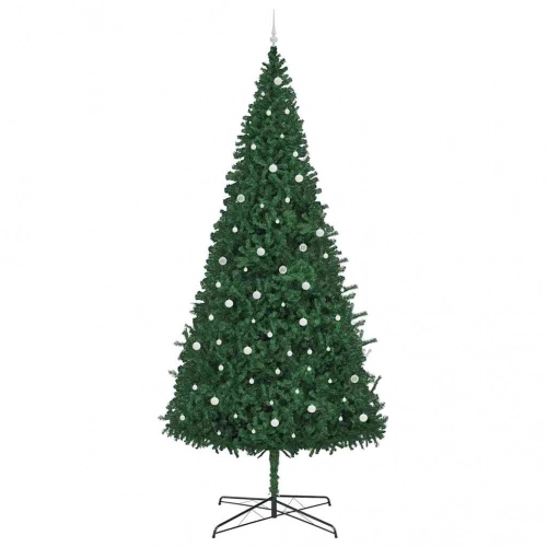 Ziemassvētku Eglīte Zaļa 400 Cm Pvc Vidaxl