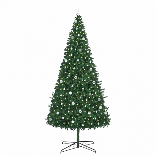 Ziemassvētku Eglīte Zaļa 400 Cm Pvc Vidaxl