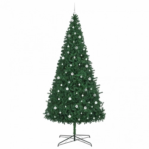 Ziemassvētku Eglīte Zaļa 400 Cm Pvc Vidaxl