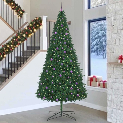 Ziemassvētku Eglīte Zaļa 400 Cm Pvc Vidaxl