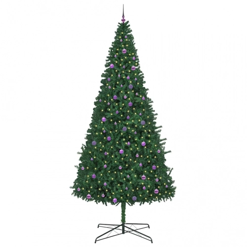 Ziemassvētku Eglīte Zaļa 400 Cm Pvc Vidaxl