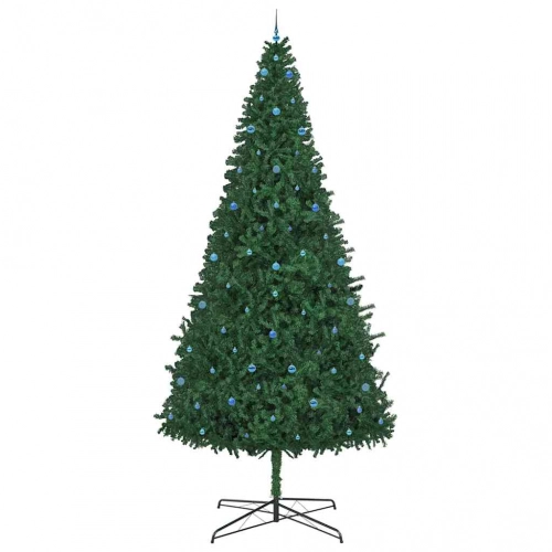 Ziemassvētku Eglīte Zaļa 400 Cm Pvc Vidaxl