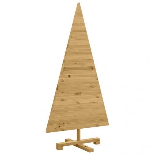 Ziemassvētku Koki Ar Statīvu Brūna 120 Cm Priedes Masīvkoks Vidaxl