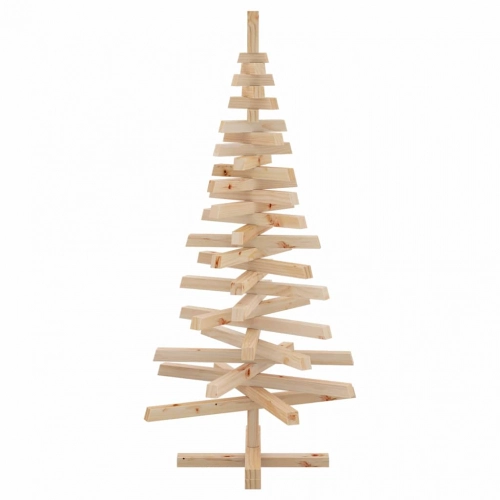 Ziemassvētku Koki Ar Statīvu Dabiska 120 Cm Priedes Masīvkoks Vidaxl