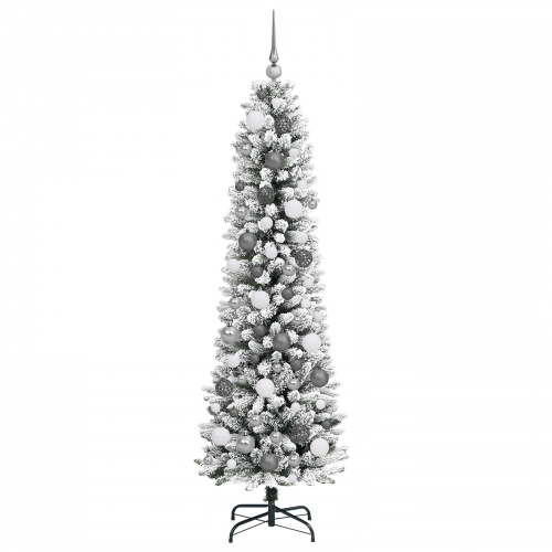 Ziemassvētku Koks Balta 180 Cm Pvc Vidaxl
