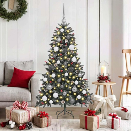 Ziemassvētku Koks Zaļa 150 Cm Pvc Vidaxl
