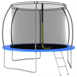 Batuts ar drošības tīklu un kāpnēm 305 cm (10ft) Vidaxl