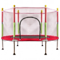 Bērnu dārza batuts 140cm sarkans