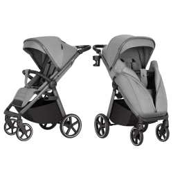 CARRELLO Bravo SL DELUXE CRL-5520 Shuttle Grey Прогулочная Коляска