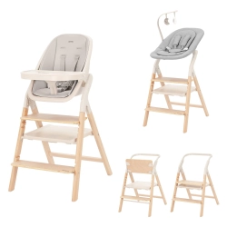 Carrello ERGO CRL-16701 Linen Beige 3in1 Barošanas Krēsls