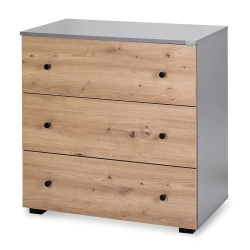 Kumode Klups PAULINE GRAPHITE-OAK