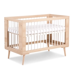 Cot 120x60 beech Klups SOFIE BEECH-WHITE