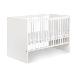 Cot 120x60 white Klups DALIA WHITE-GREY