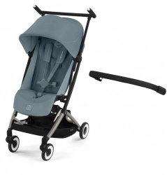 Cybex Libelle 2025 Stormy Blue Pastaigu rati + Cybex Aizsargbarjera