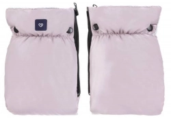 Варежки-муфта на коляску Zaffiro Plush Pastel Pink