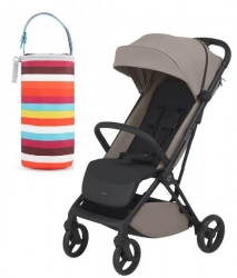 Espiro Just 109 Beige Cookie Прогулочная коляска + Canpol Babies Термо сумка