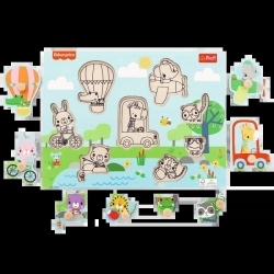Fisher Price Puzzle Medium 8 el
