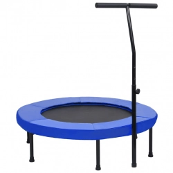 Fitnesa Batuts Ar Rokturi Un Aizsargapmali, 102 Cm Vidaxl