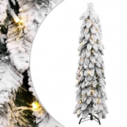 Izgaismota Mākslīgā Ziemassvētku Egle Ar 80 Led, 150 Cm Vidaxl