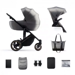 Kinderkraft Prime 2 Shadow Grey Детская коляска 2в1