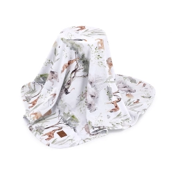Kokvilnas pleds 120x170 cm Sawanna