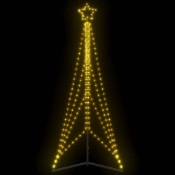 Led Ziemassvētku Eglīte 483 Led Silti Balta 240 Cm Vidaxl