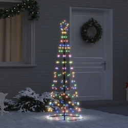 Led Ziemassvētku Koks Su 390 Led Daudzkrāsains 250 Cm Dzelzs Vidaxl