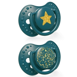 Lovi Stardust Dynamiczny Smoczek Uspokajający 3-6 m 22/893 Green