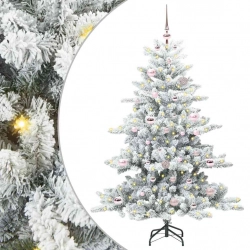 Mākslīgā Saliekamā Ziemassvētku Egle With Leds 150Cm Pvc Vidaxl