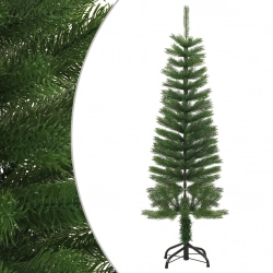 Mākslīgā Ziemassvētku Egle Ar Statīvu, Šaura, 120 Cm, Pe Vidaxl