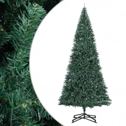 Mākslīgā Ziemassvētku Egle Ar Statīvu, Zaļa, 500 Cm, Pvc Vidaxl