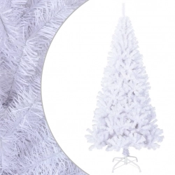 Mākslīgā Ziemassvētku Egle, Biezi Zari, Balta, 240 Cm, Pvc Vidaxl