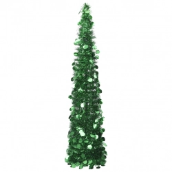 Mākslīgā Ziemassvētku Egle, Saliekama, Zaļa, 150 Cm, Pet Vidaxl
