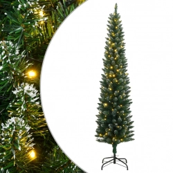 Mākslīgā Ziemassvētku Egle, Šaura, 120 Cm, 150 Led Vidaxl