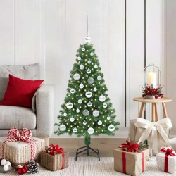 Mākslīgā Ziemassvētku Eglīte Su 150 Led Ar Statīvu Zaļa 120 Cm Vidaxl