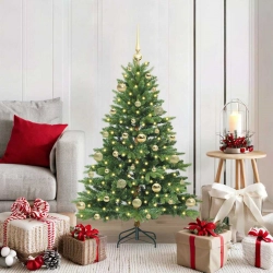 Mākslīgā Ziemassvētku Eglīte Su 150 Led Zaļa 120 Cm Pe Un Pvc Vidaxl