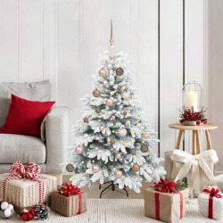 Mākslīgā Ziemassvētku Eglīte Su 150 Led Zaļa 120 Cm Pe Un Pvc Vidaxl
