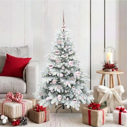 Mākslīgā Ziemassvētku Eglīte Su 150 Led Zaļa 120 Cm Pe Un Pvc Vidaxl