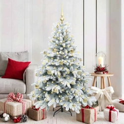 Mākslīgā Ziemassvētku Eglīte Su 150 Led Zaļa 150 Cm Pe Un Pvc Vidaxl