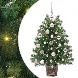 Mākslīgā Ziemassvētku Eglīte Su 150 Led Zaļa 65 Cm Pe Un Pvc Vidaxl