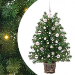 Mākslīgā Ziemassvētku Eglīte Su 150 Led Zaļa 90 Cm Pe Un Pvc Vidaxl