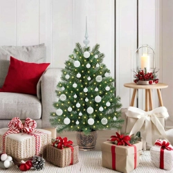 Mākslīgā Ziemassvētku Eglīte Su 150 Led Zaļa 90 Cm Pe Un Pvc Vidaxl