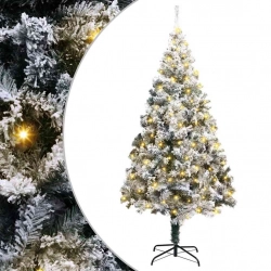 Mākslīgā Ziemassvētku Eglīte Su 300 Led Ar Statīvu Zaļa 180 Cm Vidaxl