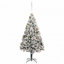 Mākslīgā Ziemassvētku Eglīte Su 300 Led Ar Statīvu Zaļa 180 Cm Vidaxl